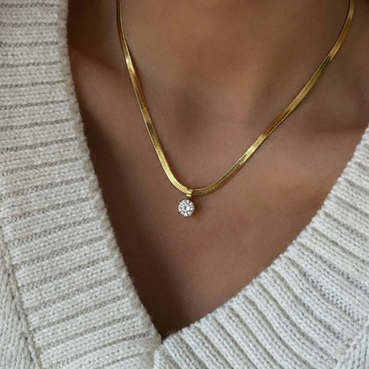 Starlight™ | Rhinestone Pendant Necklace